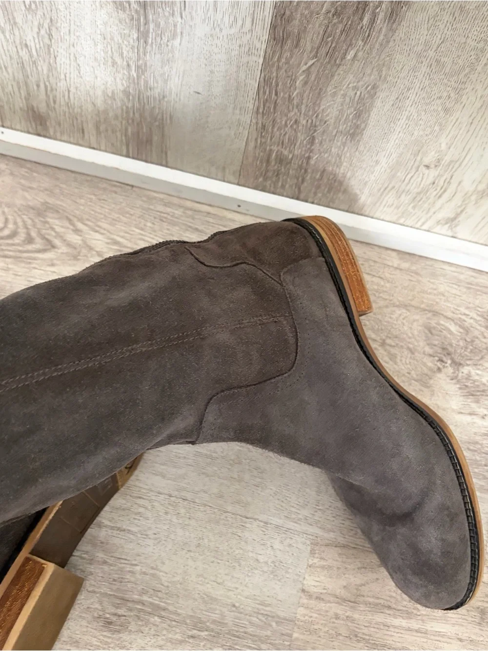 Franco Sarto over the Knee High Suede Boot Riding Boots Womens 8.5 Equestrian